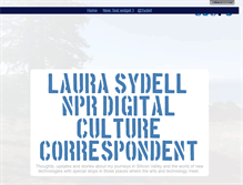 Tablet Screenshot of laurasydell.com